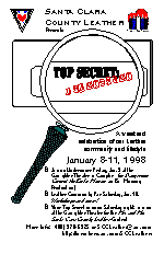 The Final Flyer for Top Secret: Undercover