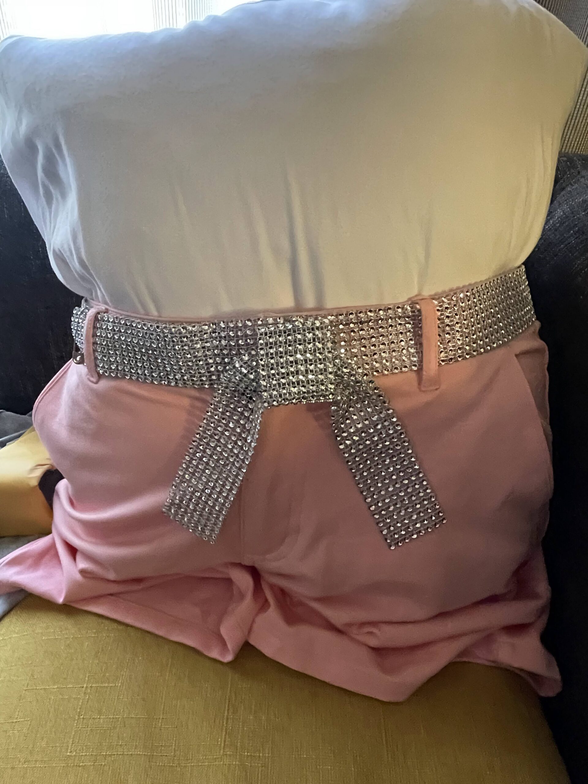Fixing those pink shorts